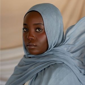 Vela scarves Sadaqah blue hijab